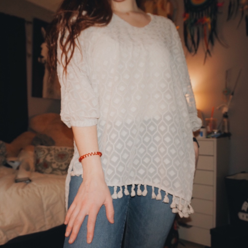 Unique boho top!